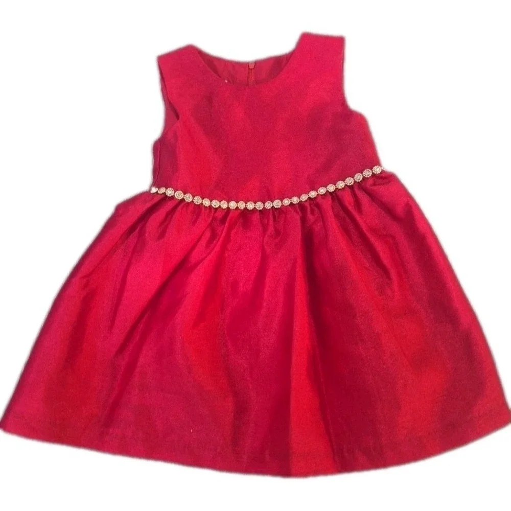 'Purple Rose' Red  Dress &  Jacket Set Girls‎ 3T Party Ready!